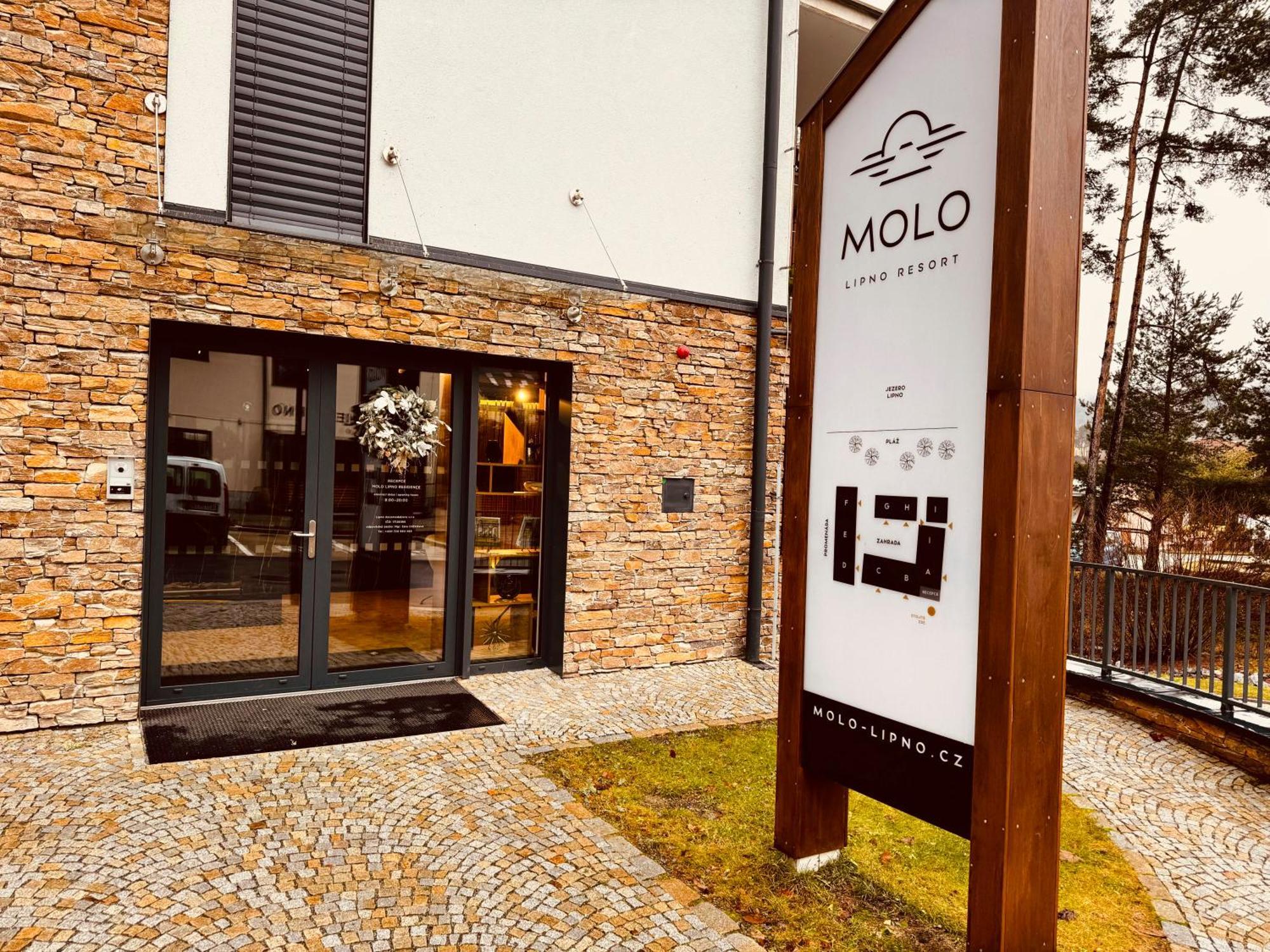 Molo Lipno Resort Luxusni Apartman 4Kk Český Krumlov Buitenkant foto