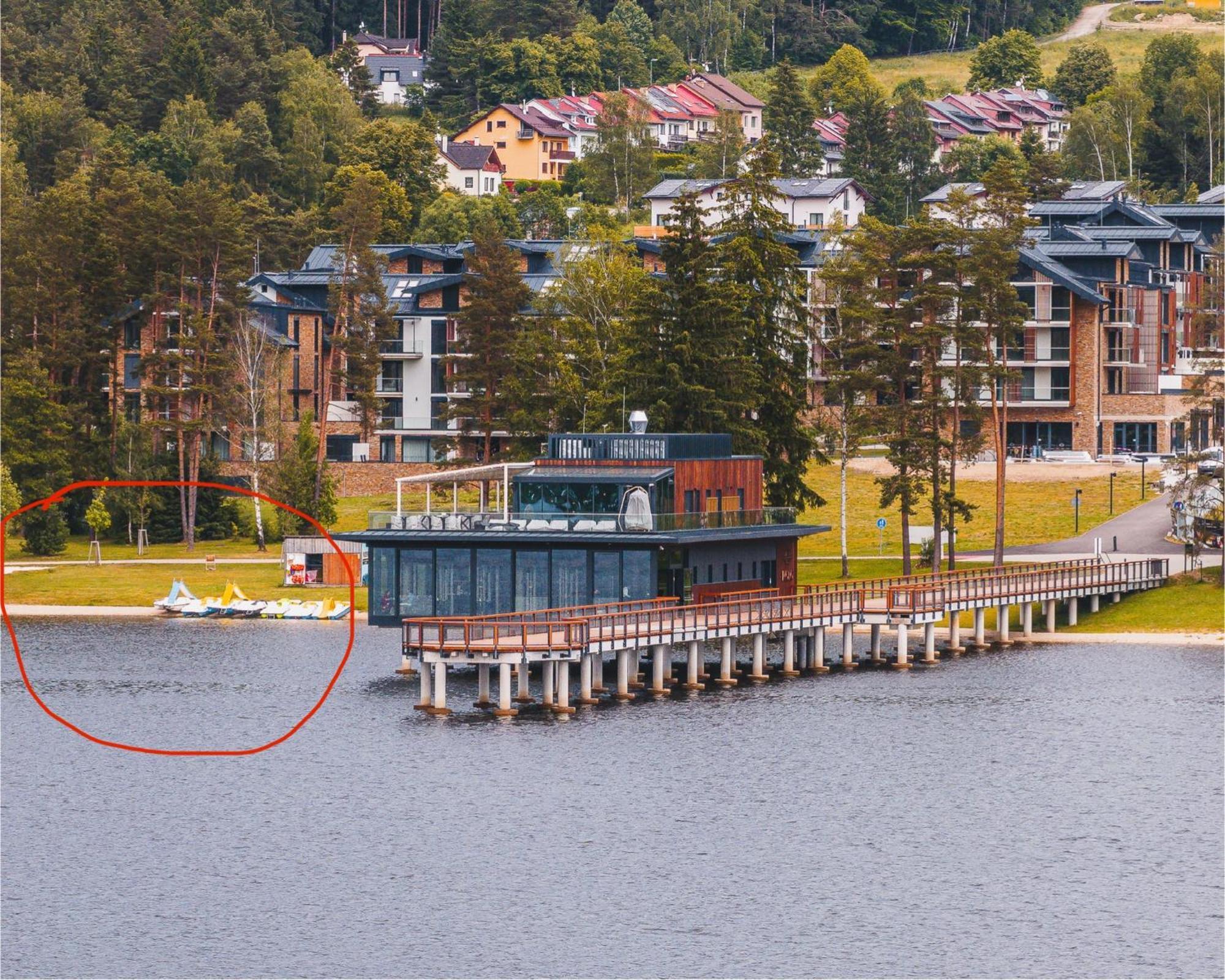Molo Lipno Resort Luxusni Apartman 4Kk Český Krumlov Buitenkant foto