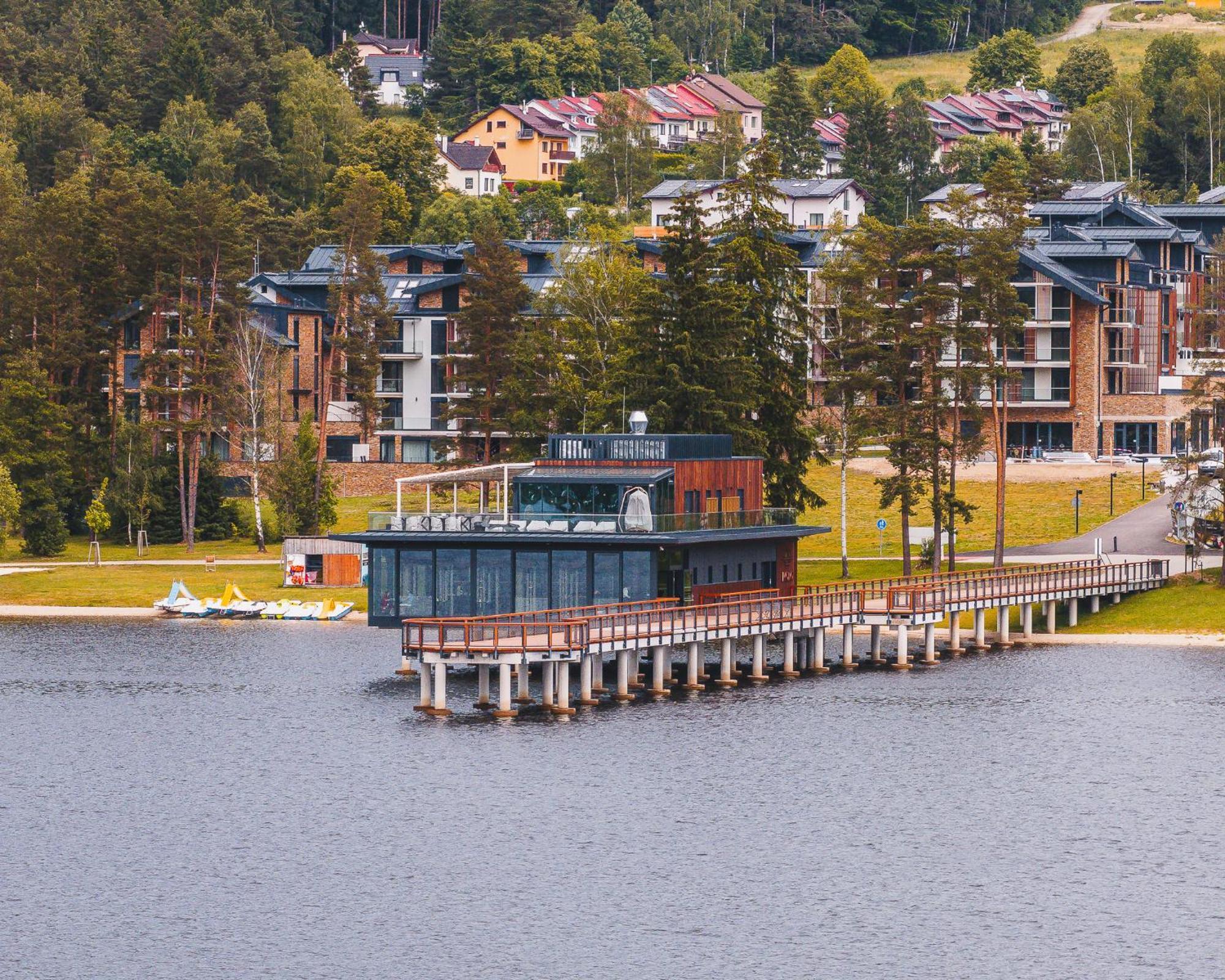 Molo Lipno Resort Luxusni Apartman 4Kk Český Krumlov Buitenkant foto
